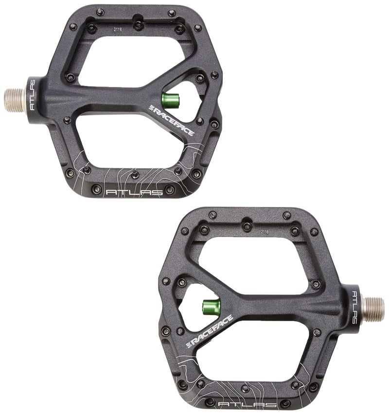 RaceFace Race Face Atlas mountain Bike Pedal, Black, Aluminum - Image 1